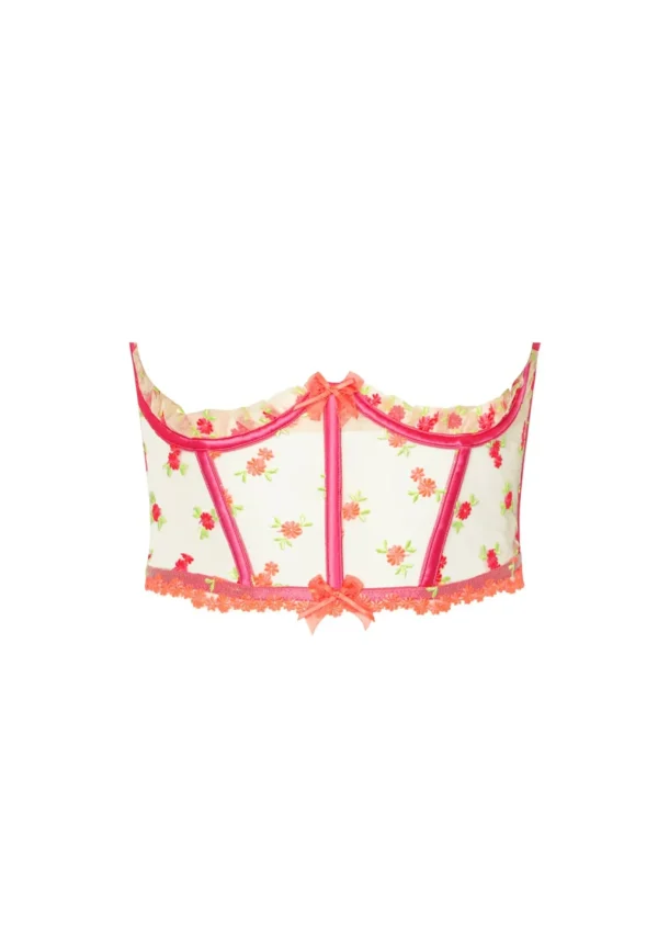 Store For Love & Lemons Flowerbuds Corset Pink