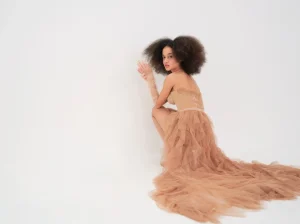 Cheap For Love & Lemons X Revolve Bustier Gown Neutral