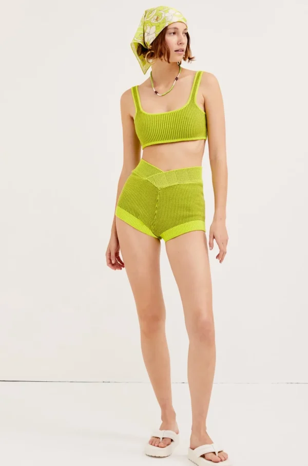 Shop For Love & Lemons Gemma Short Green