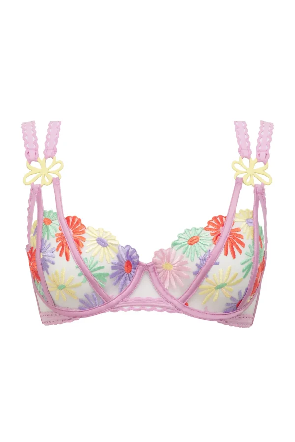 Clearance For Love & Lemons Gia Underwire Bra Purple