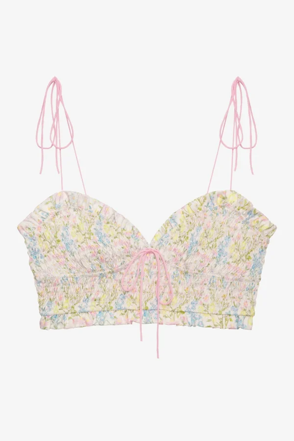 Cheap For Love & Lemons Glitter Garden Top Multi