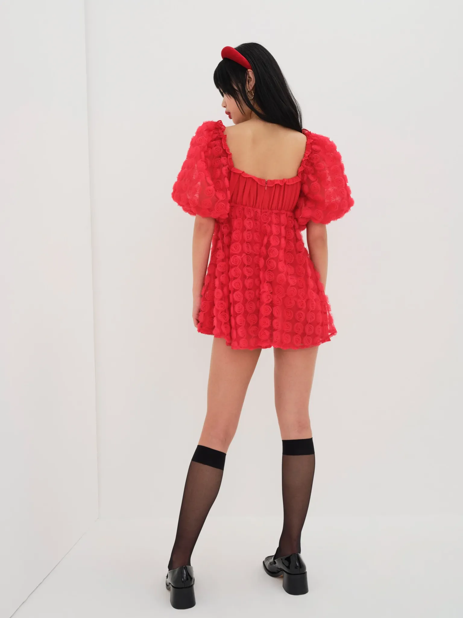 hannah_mini_dress_4.webp Best Sale For Love & Lemons Hannah Mini Dress Red