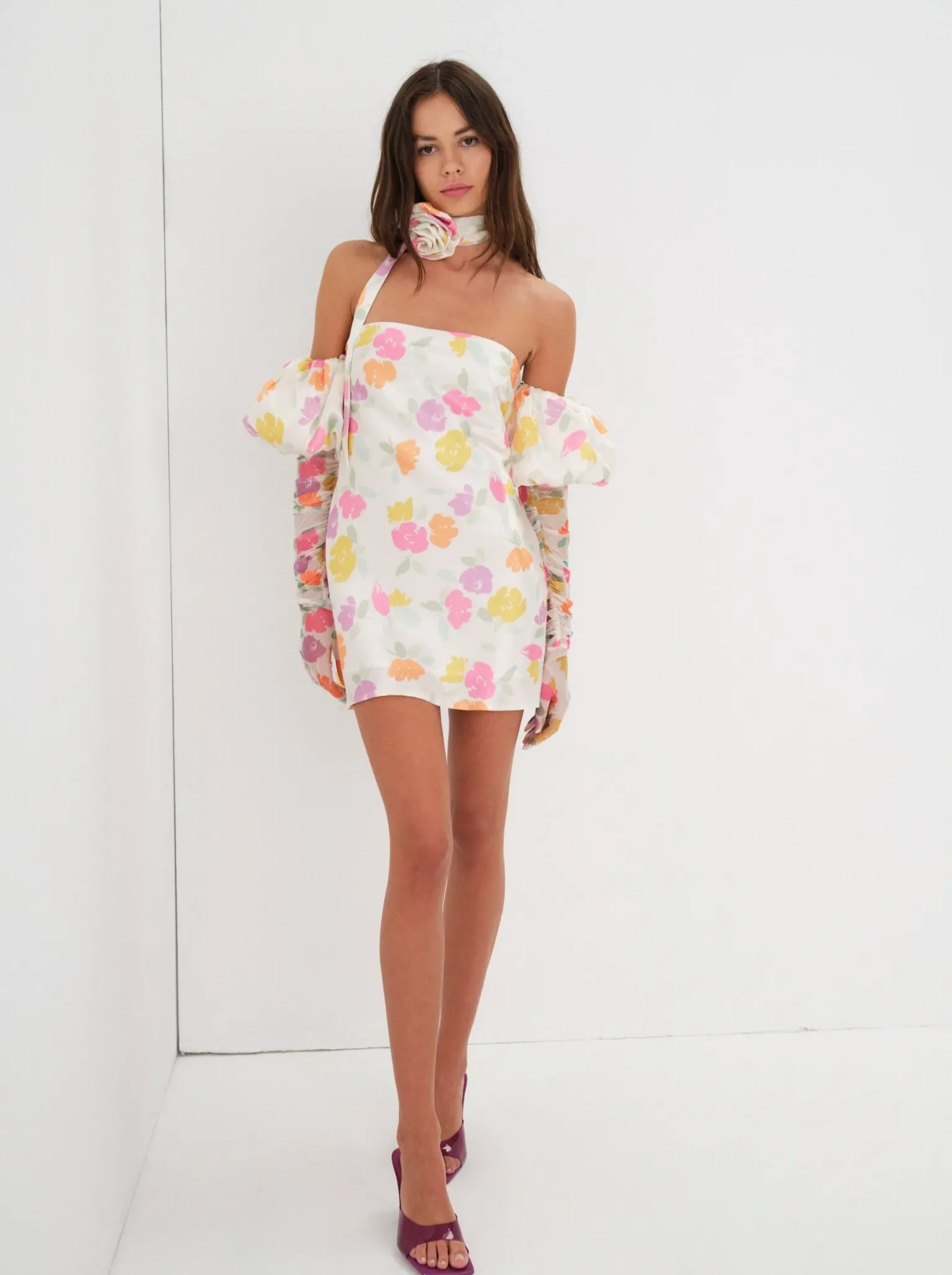 hazel_mini_dress_0.webp Flash Sale For Love & Lemons Hazel Mini Dress Multi