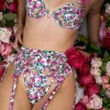 Flash Sale For Love & Lemons Heart Bloom Garter Pink