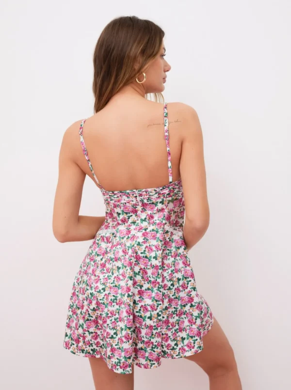 Best For Love & Lemons Heart Bloom Slip Dress Pink
