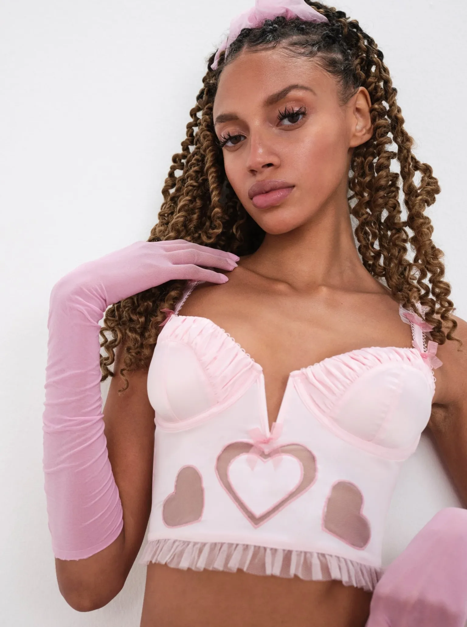heart_bustier_2.webp Best For Love & Lemons Heart Bustier Pink