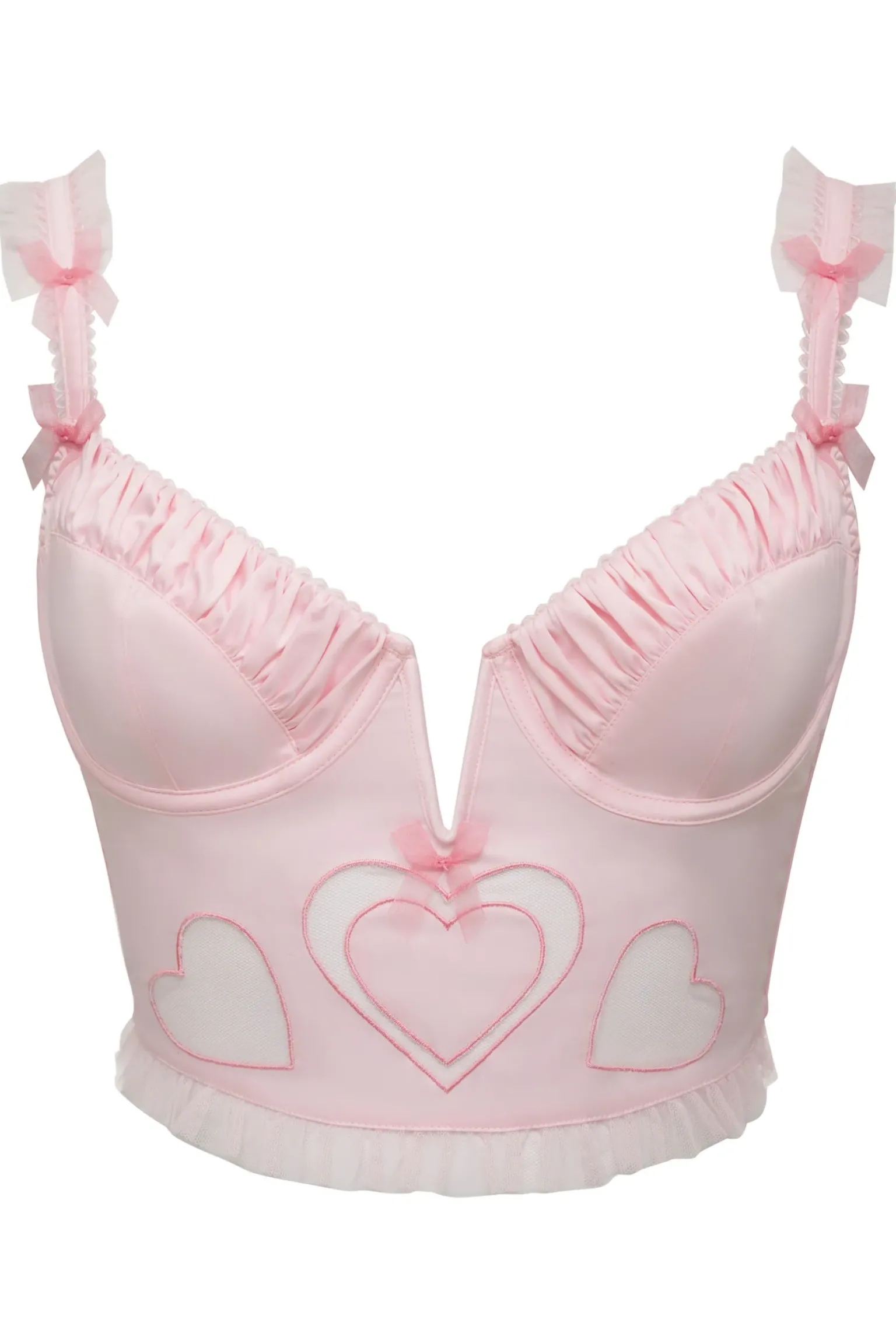 heart_bustier_5.webp Best For Love & Lemons Heart Bustier Pink