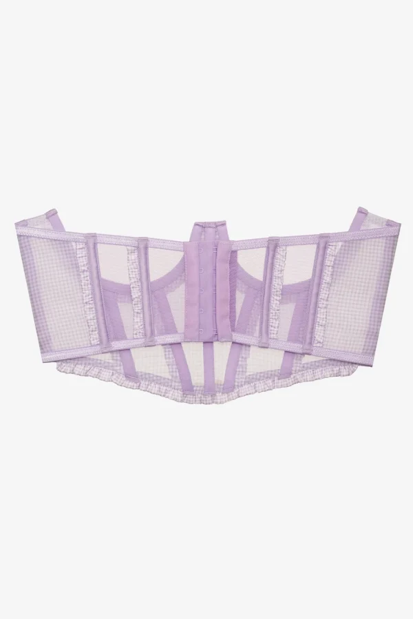 Sale For Love & Lemons Heart Wreath Corset Purple
