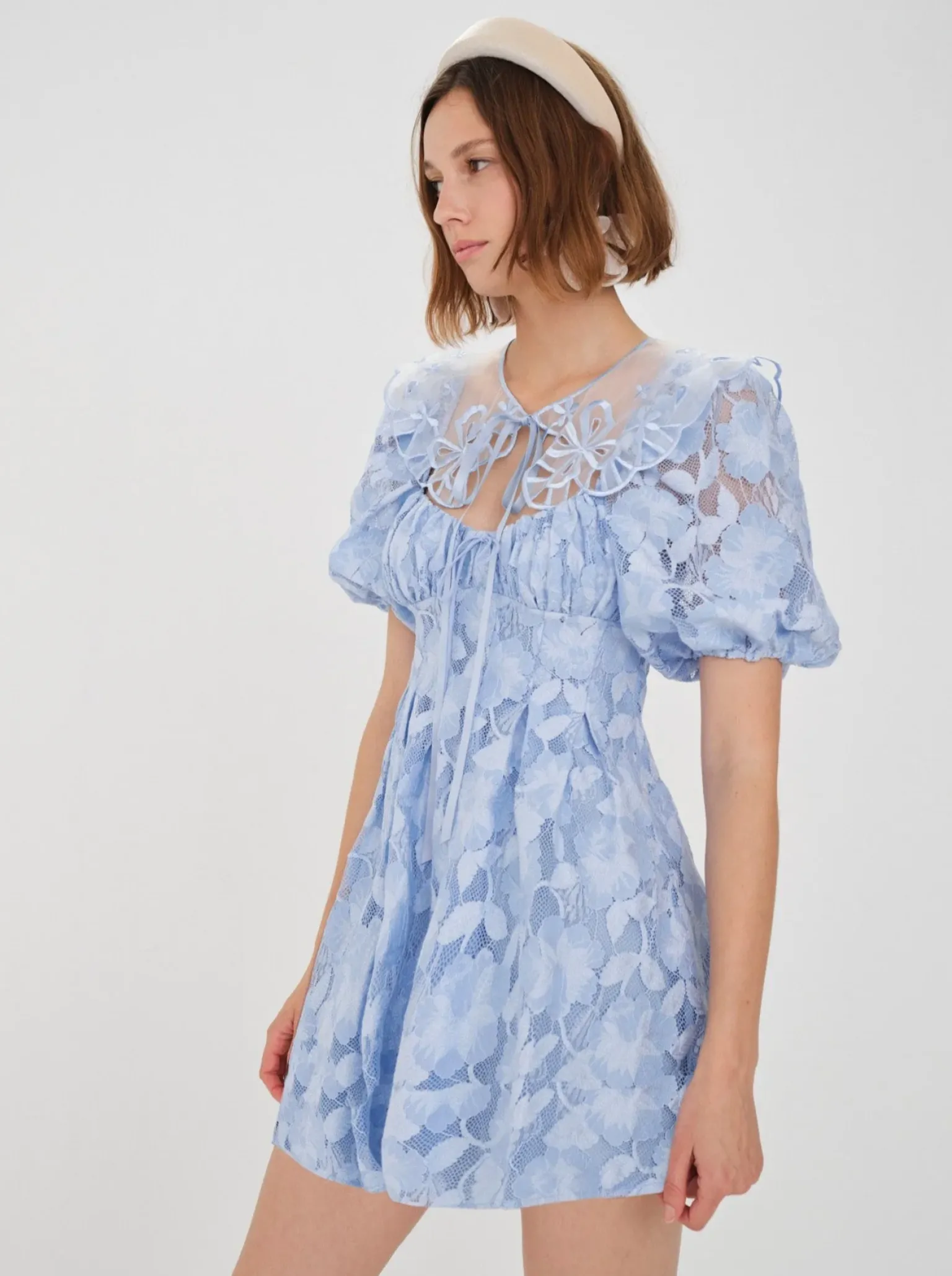 honey_mini_dress_1.webp Hot For Love & Lemons Honey Mini Dress Blue