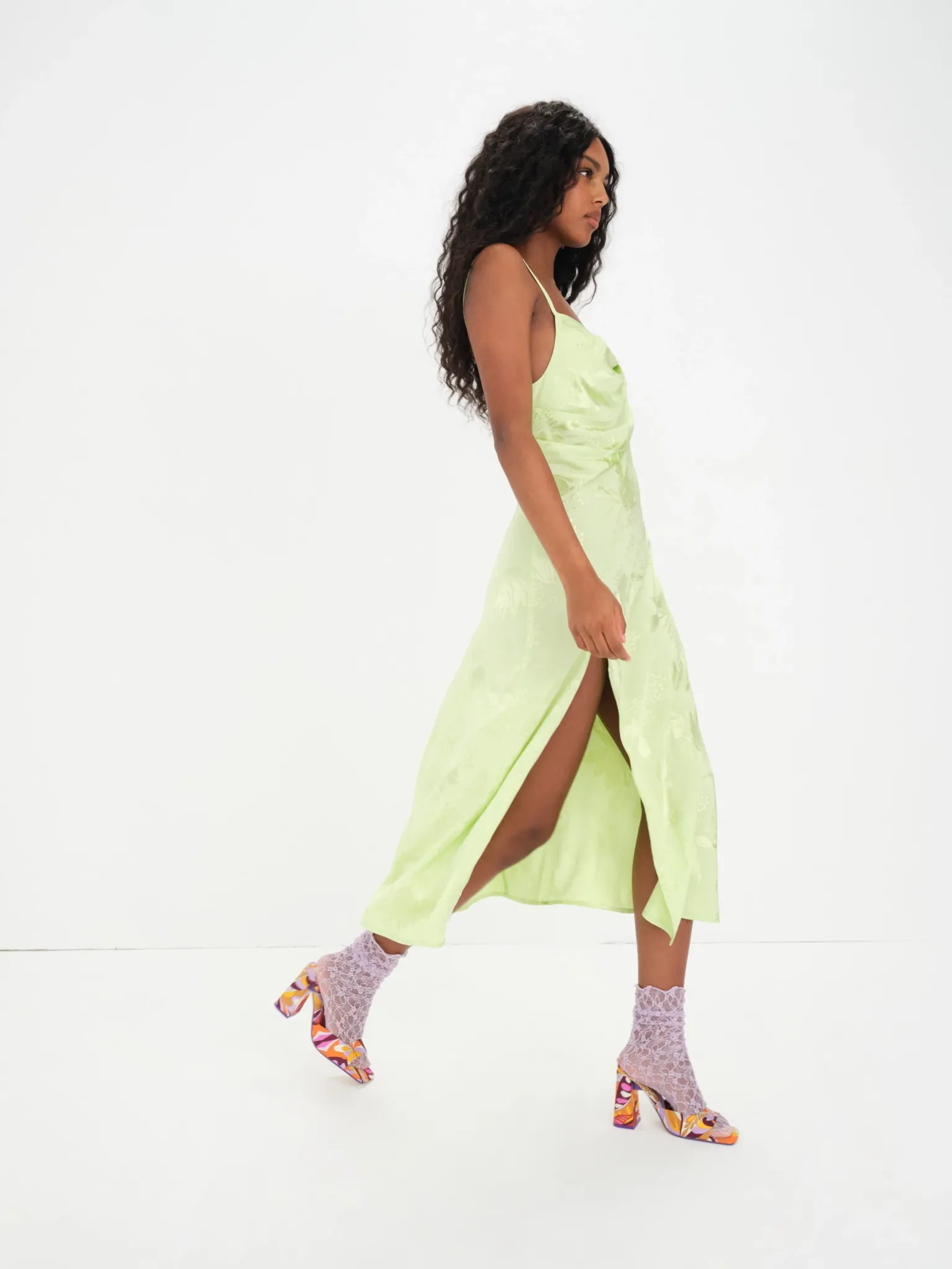 ilana_midi_dress_3-1.webp New For Love & Lemons Ilana Midi Dress Green