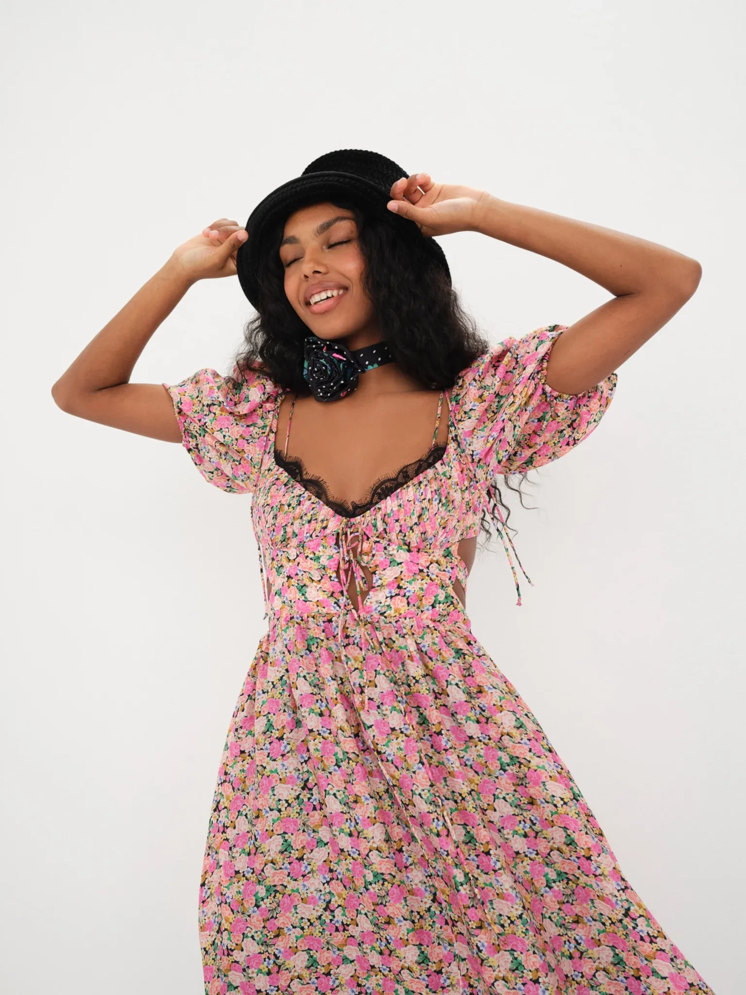 isadora_midi_dress_3.webp Best For Love & Lemons Isadora Midi Dress Multi