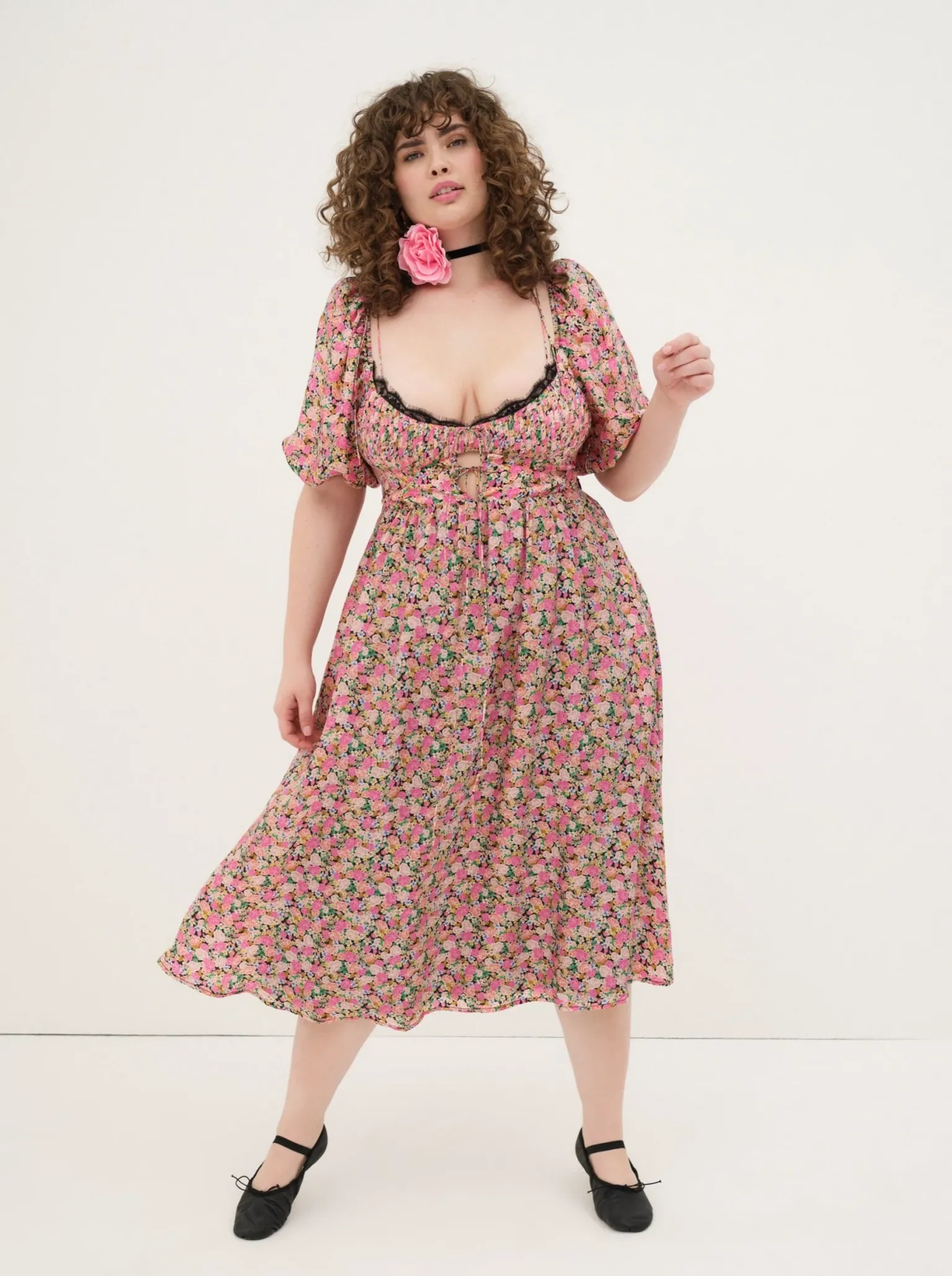 isadora_midi_dress_4.webp Best For Love & Lemons Isadora Midi Dress Multi