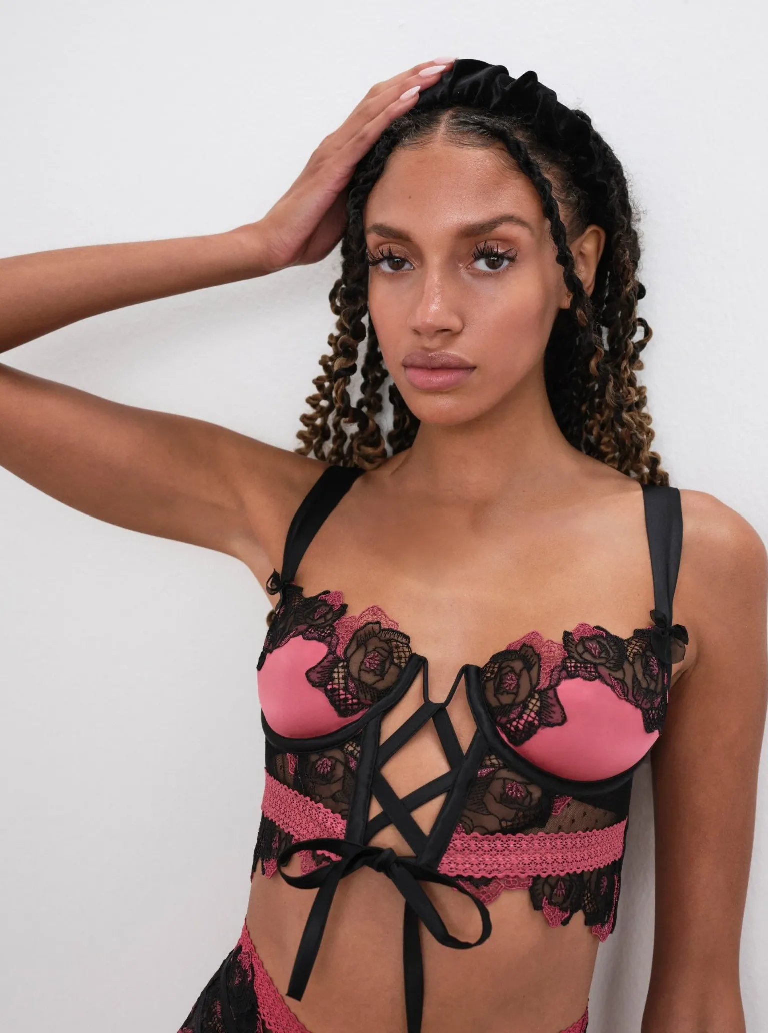 ivy_bustier_0.webp Shop For Love & Lemons Ivy Bustier Black