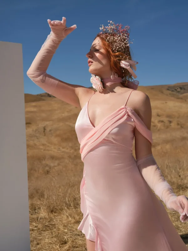 Cheap For Love & Lemons James Maxi Dress Pink