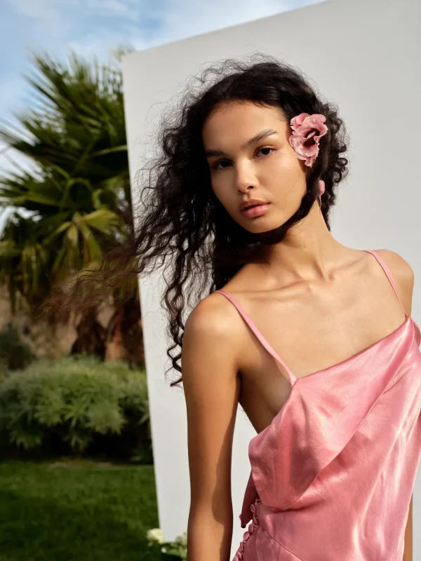 Sale For Love & Lemons Jewel Maxi Dress Pink