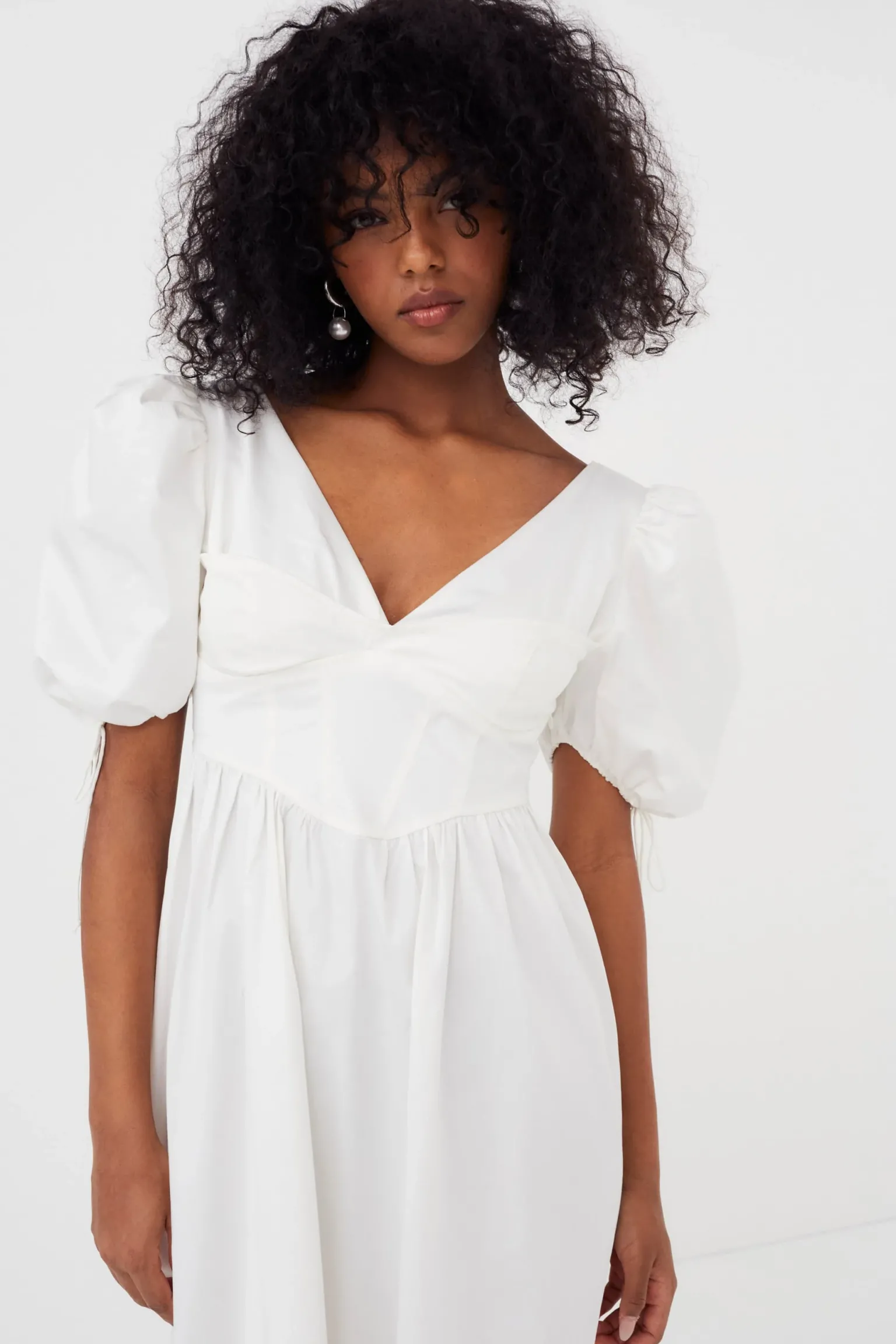 jocelyn_midi_dress_0.webp Shop For Love & Lemons Jocelyn Midi Dress White