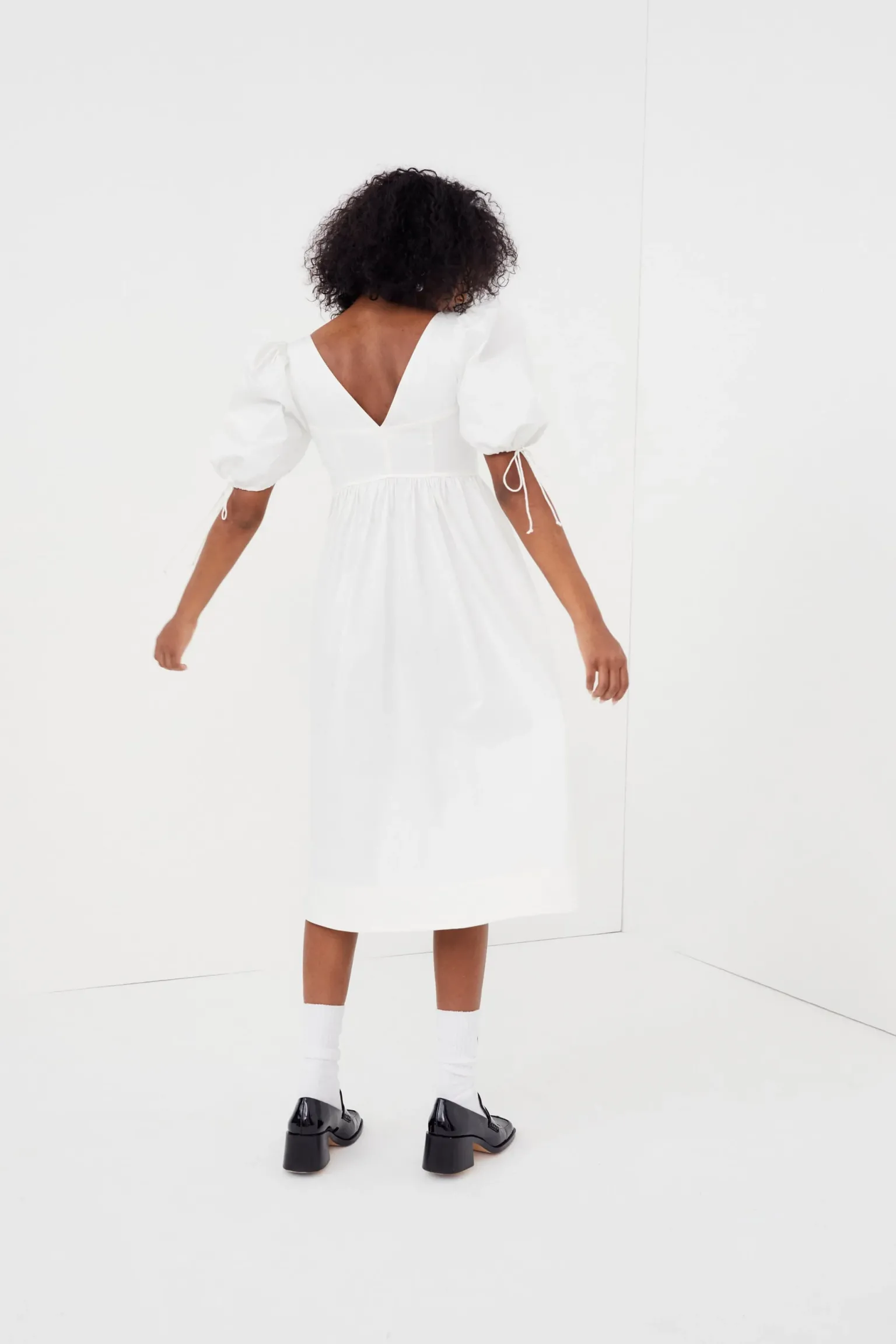 jocelyn_midi_dress_3.webp Shop For Love & Lemons Jocelyn Midi Dress White