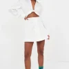 Flash Sale For Love & Lemons Jocelyn Mini Dress White