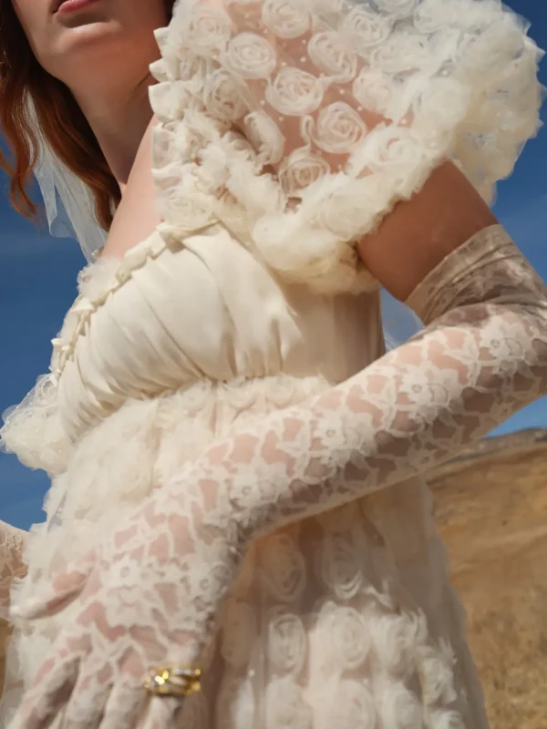 Online For Love & Lemons Josey Bridal Gown Ivory
