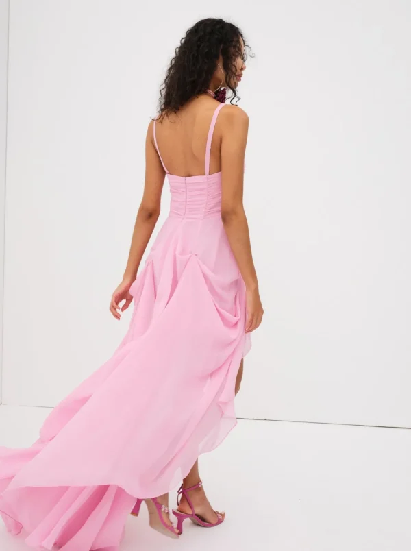 Flash Sale For Love & Lemons June Maxi Dress Pink