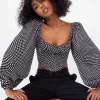 Best Sale For Love & Lemons Kat Top Black