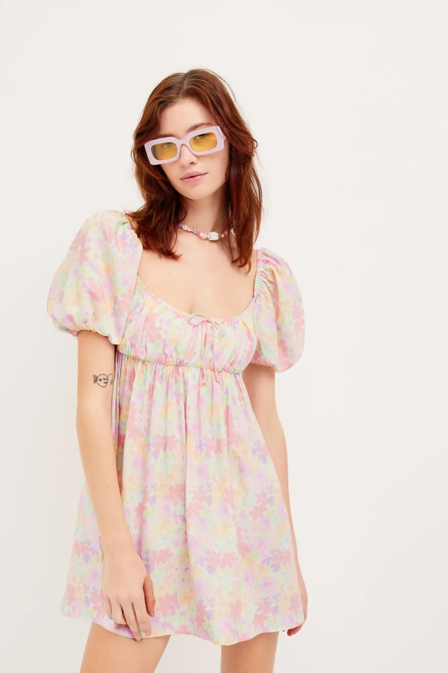 kennedy_mini_dress_0.webp New For Love & Lemons Kennedy Mini Dress Pink