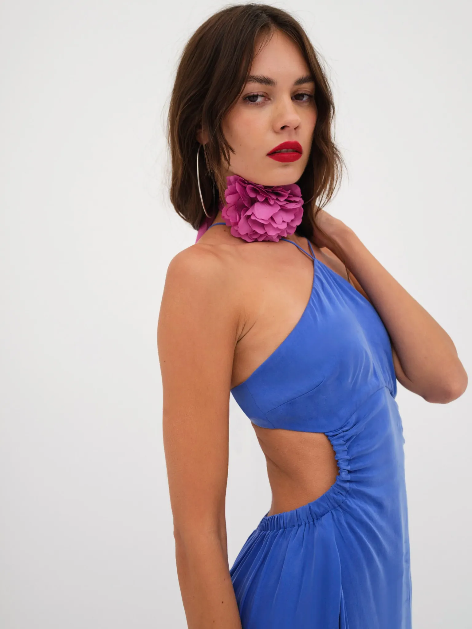 kyra_maxi_dress_2.webp Outlet For Love & Lemons Kyra Maxi Dress Blue