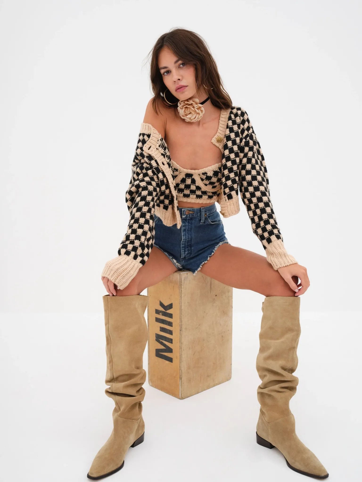 lana_bustier_top_3.webp Shop For Love & Lemons Lana Bustier Top Black