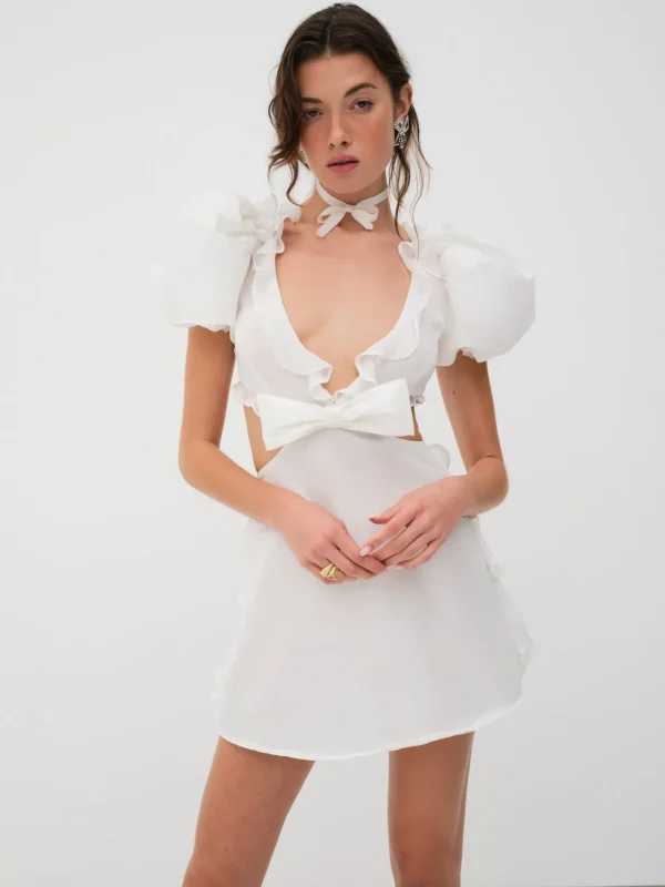 Hot For Love & Lemons Leia Bridal Gown White