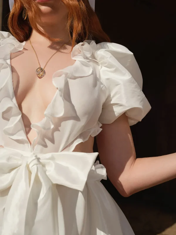 Hot For Love & Lemons Leia Bridal Gown White