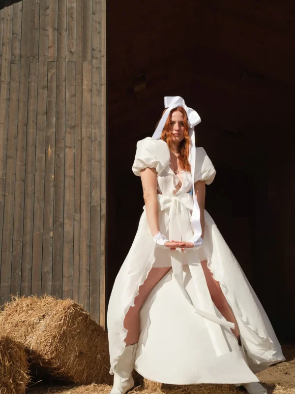 Hot For Love & Lemons Leia Bridal Gown White