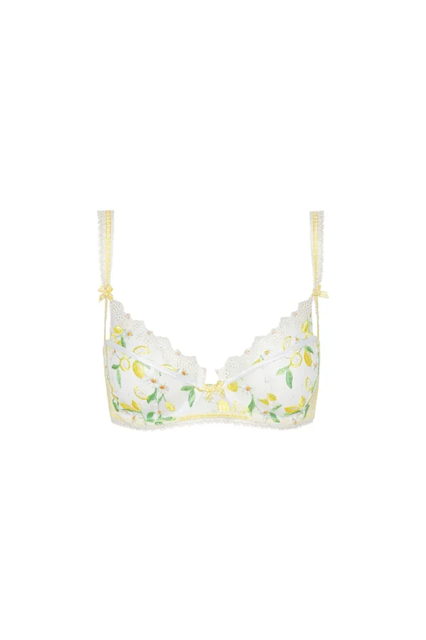 Outlet For Love & Lemons Lemon Daisy Underwire Bra Yellow