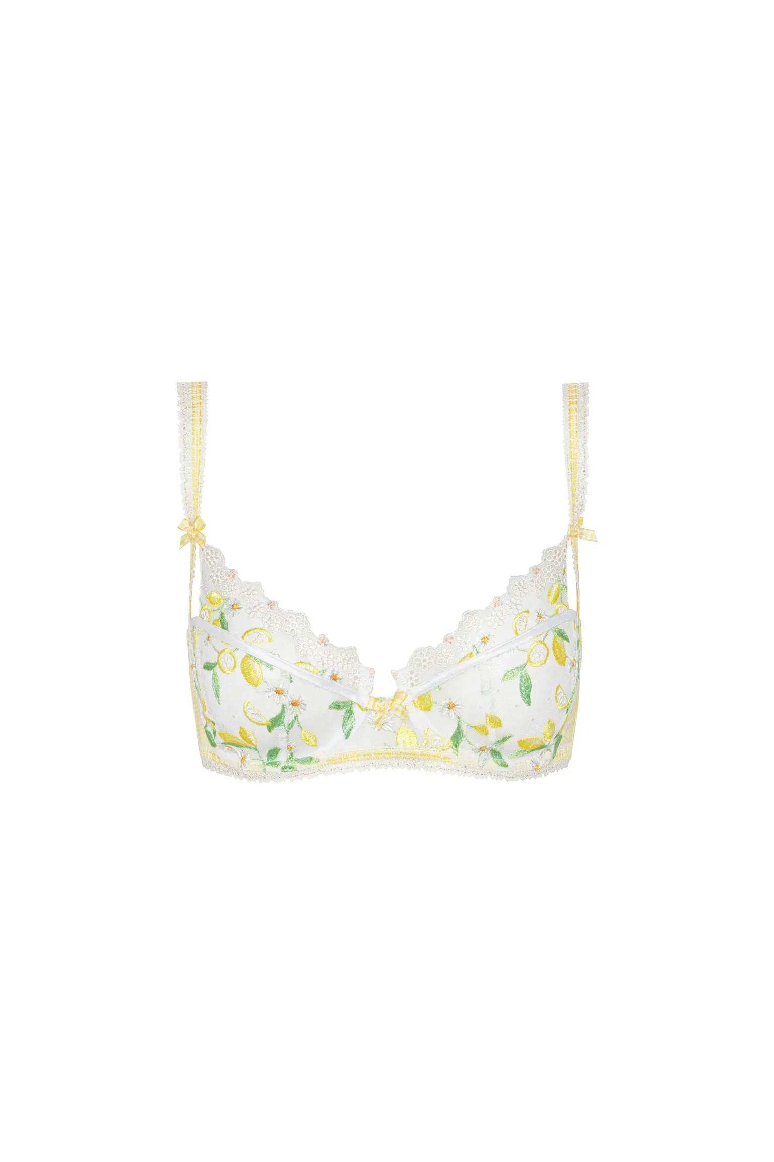 lemon_daisy_underwire_bra_6.webp Outlet For Love & Lemons Lemon Daisy Underwire Bra Yellow