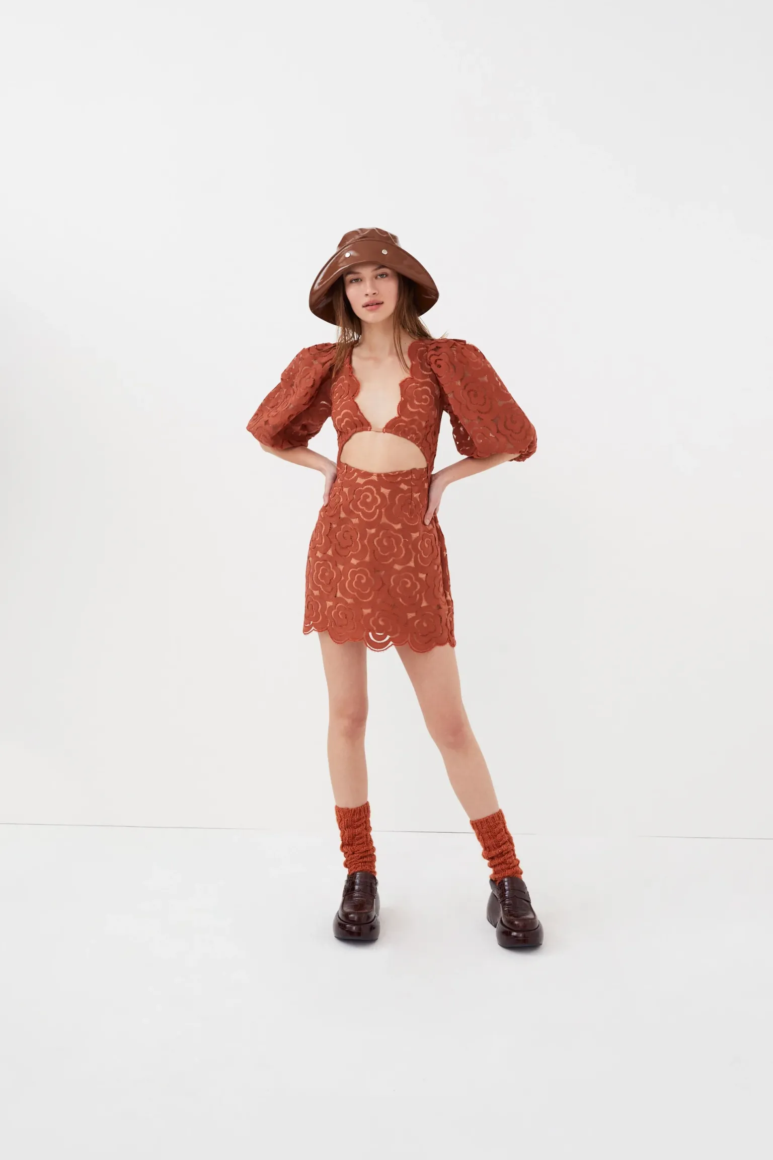 letitia_mini_dress_3.webp Cheap For Love & Lemons Letitia Mini Dress Red
