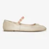 Clearance For Love & Lemons Lilly Ballet Flats Ivory