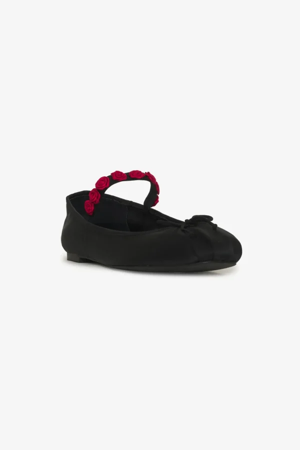 Cheap For Love & Lemons Lilly Ballet Flats Black