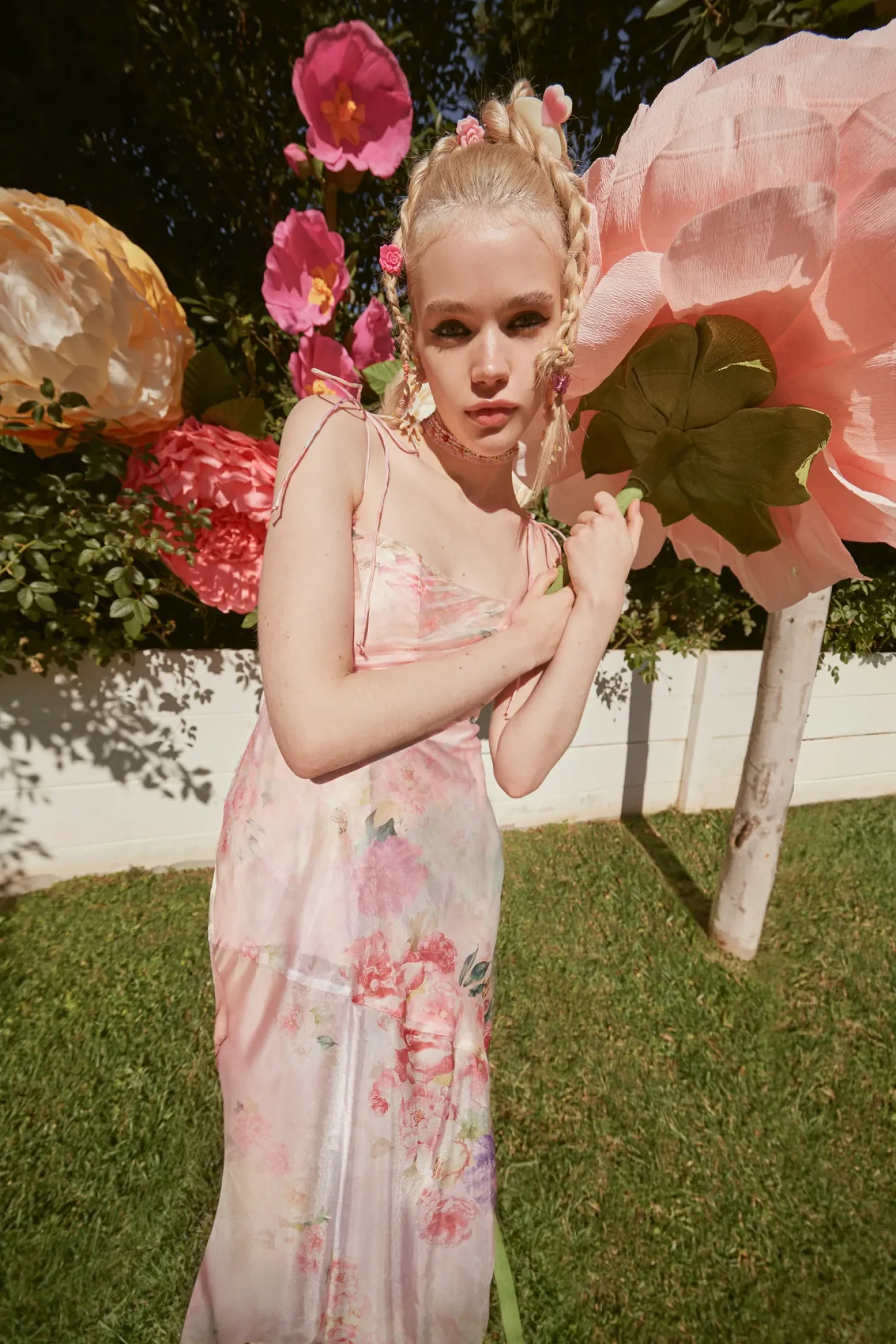 lisa_maxi_dress_3.webp Clearance For Love & Lemons Lisa Maxi Dress Pink