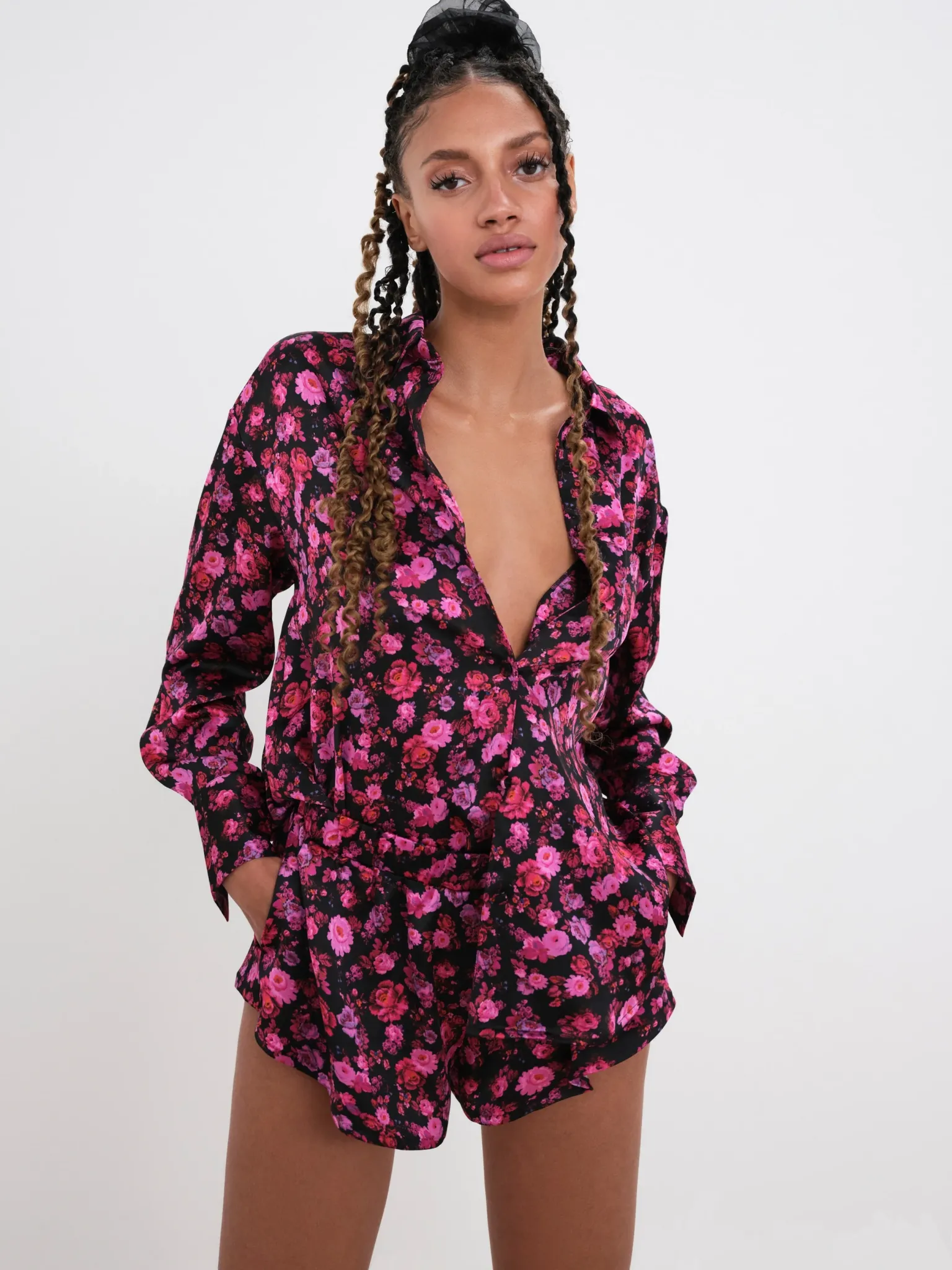 lola_pj_short_2.webp Cheap For Love & Lemons Lola Pj Short Black