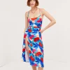 Flash Sale For Love & Lemons Lorenza Midi Dress Blue