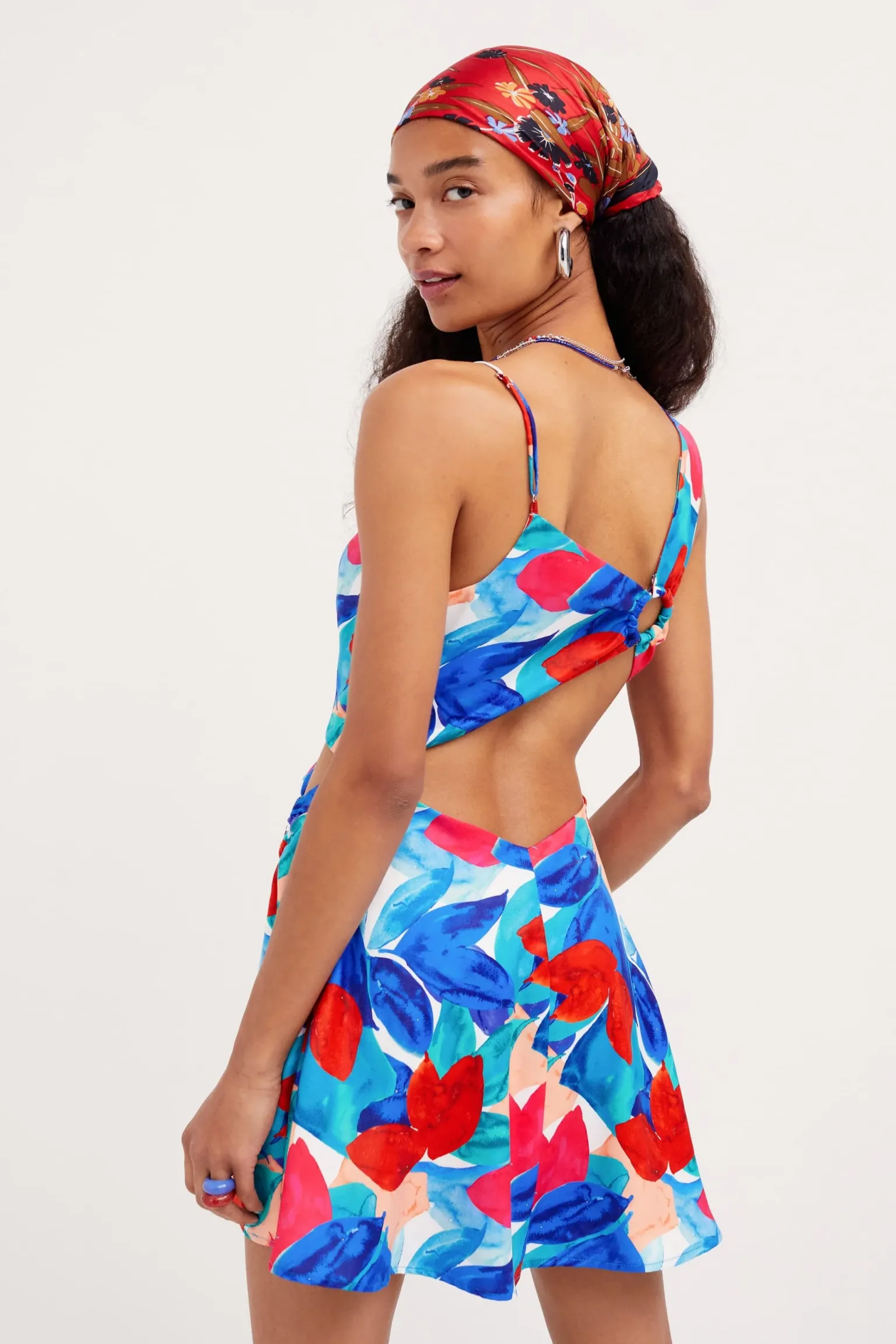 lorenza_mini_dress_1.webp Clearance For Love & Lemons Lorenza Mini Dress Blue