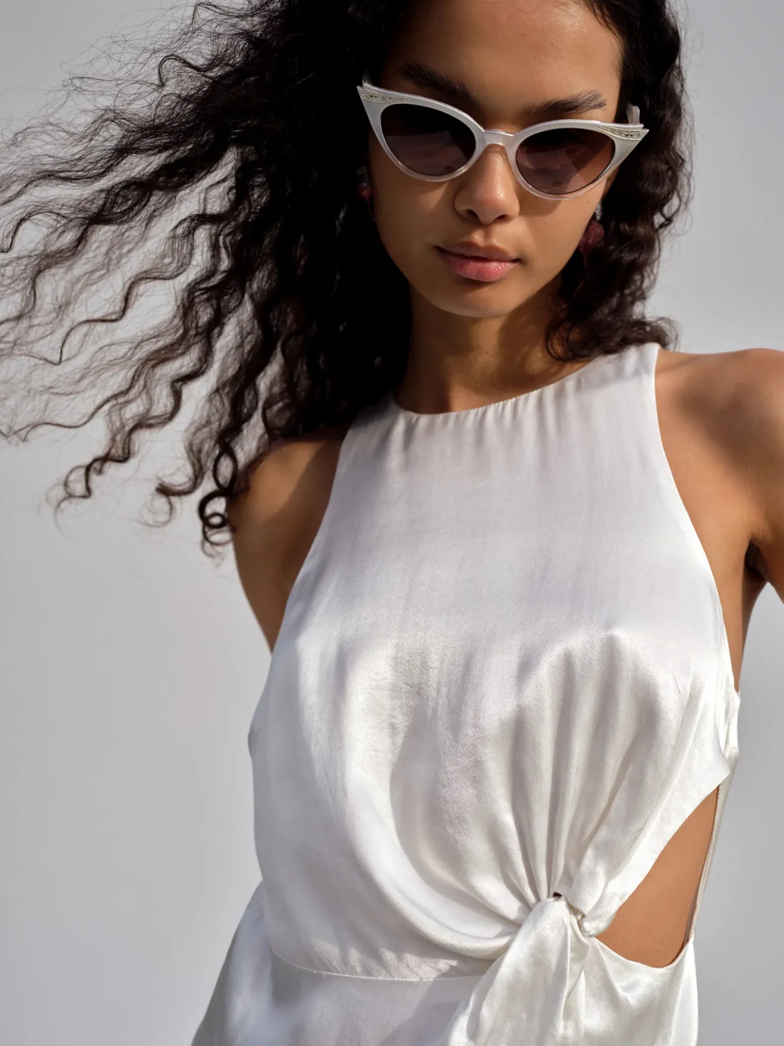 lucy_mini_dress_3.webp Store For Love & Lemons Lucy Mini Dress White