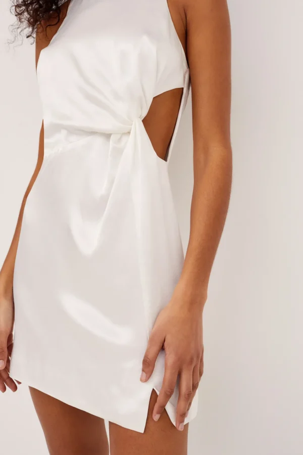 Store For Love & Lemons Lucy Mini Dress White