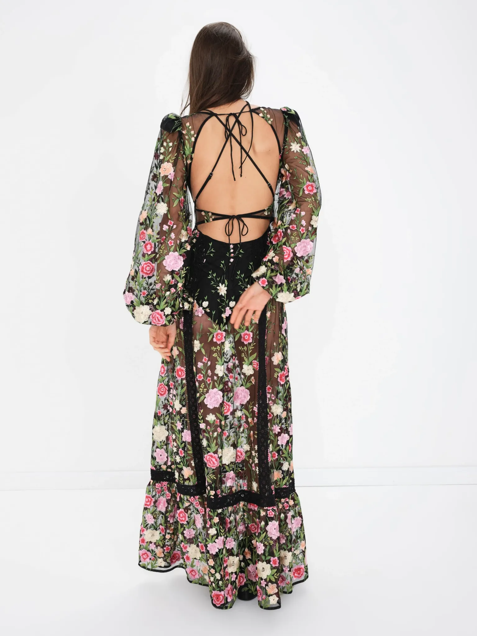 luna_maxi_dress_2.webp Flash Sale For Love & Lemons Luna Maxi Dress Black