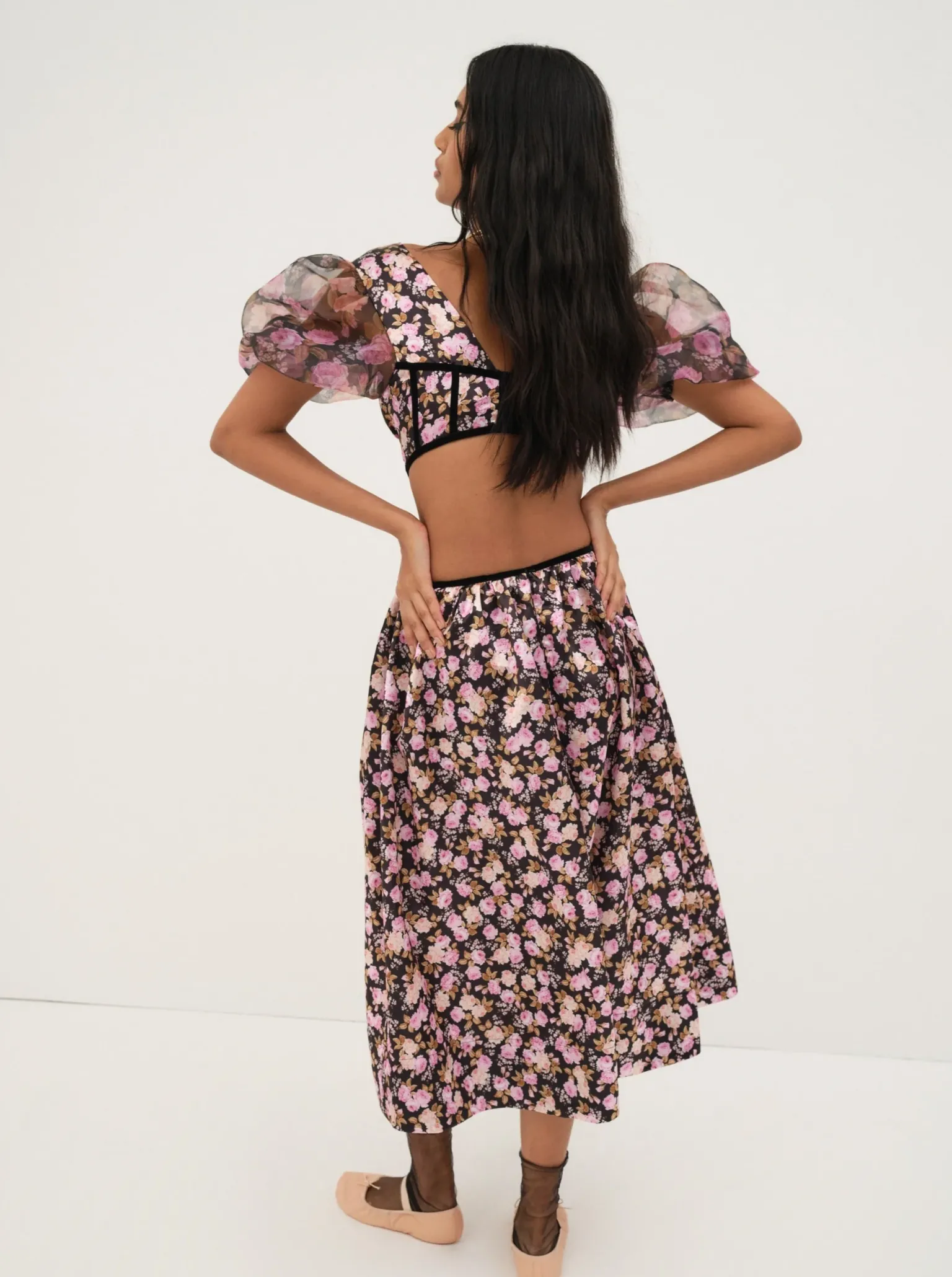maddison_midi_dress_3.webp Hot For Love & Lemons Maddison Midi Dress Black