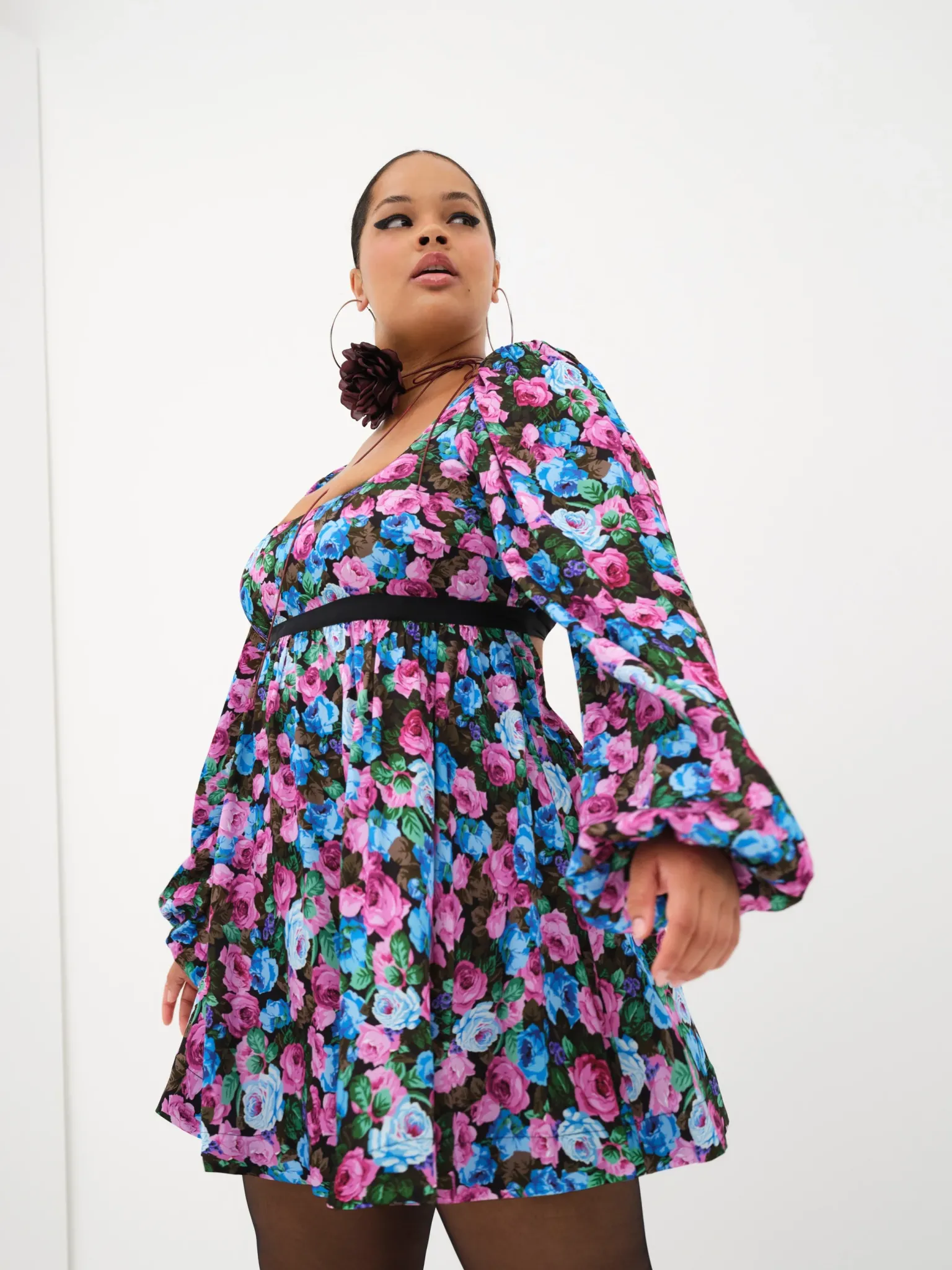 maggie_mini_dress_6.webp Outlet For Love & Lemons Maggie Mini Dress Blue