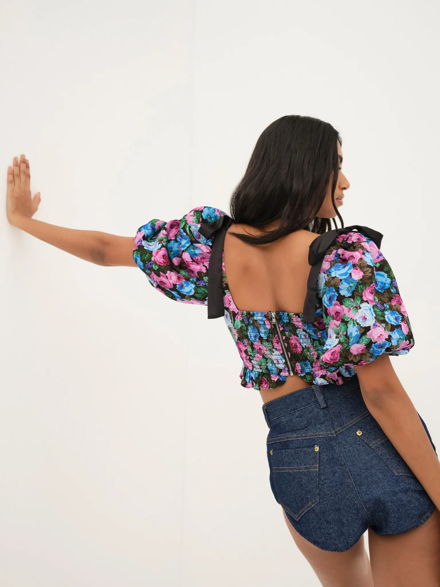 maggie_top_3.webp Outlet For Love & Lemons Maggie Top Blue