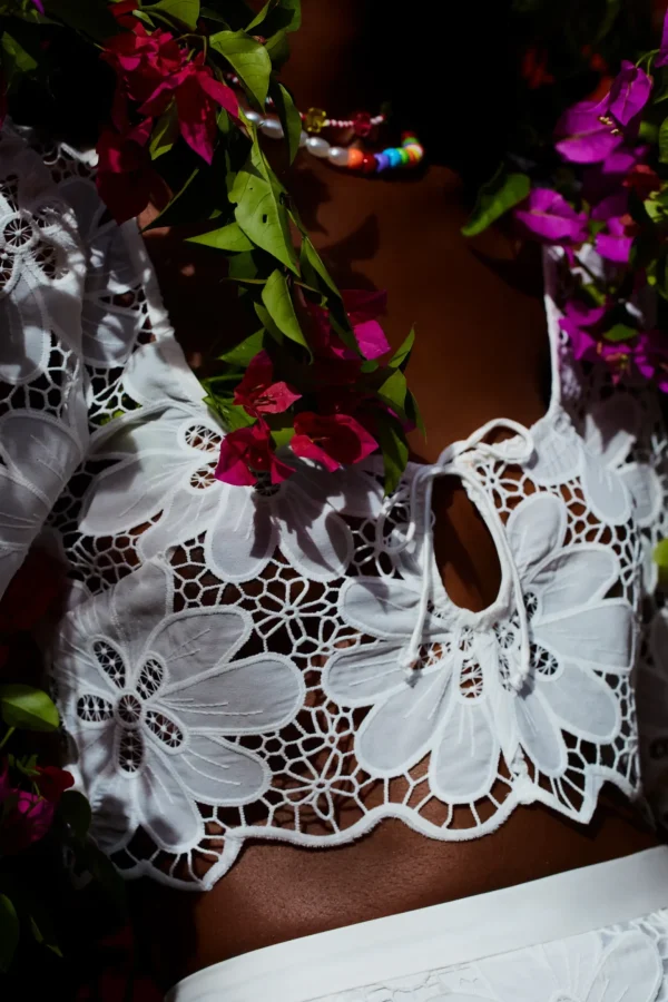 Discount For Love & Lemons Malika Midi Skirt White
