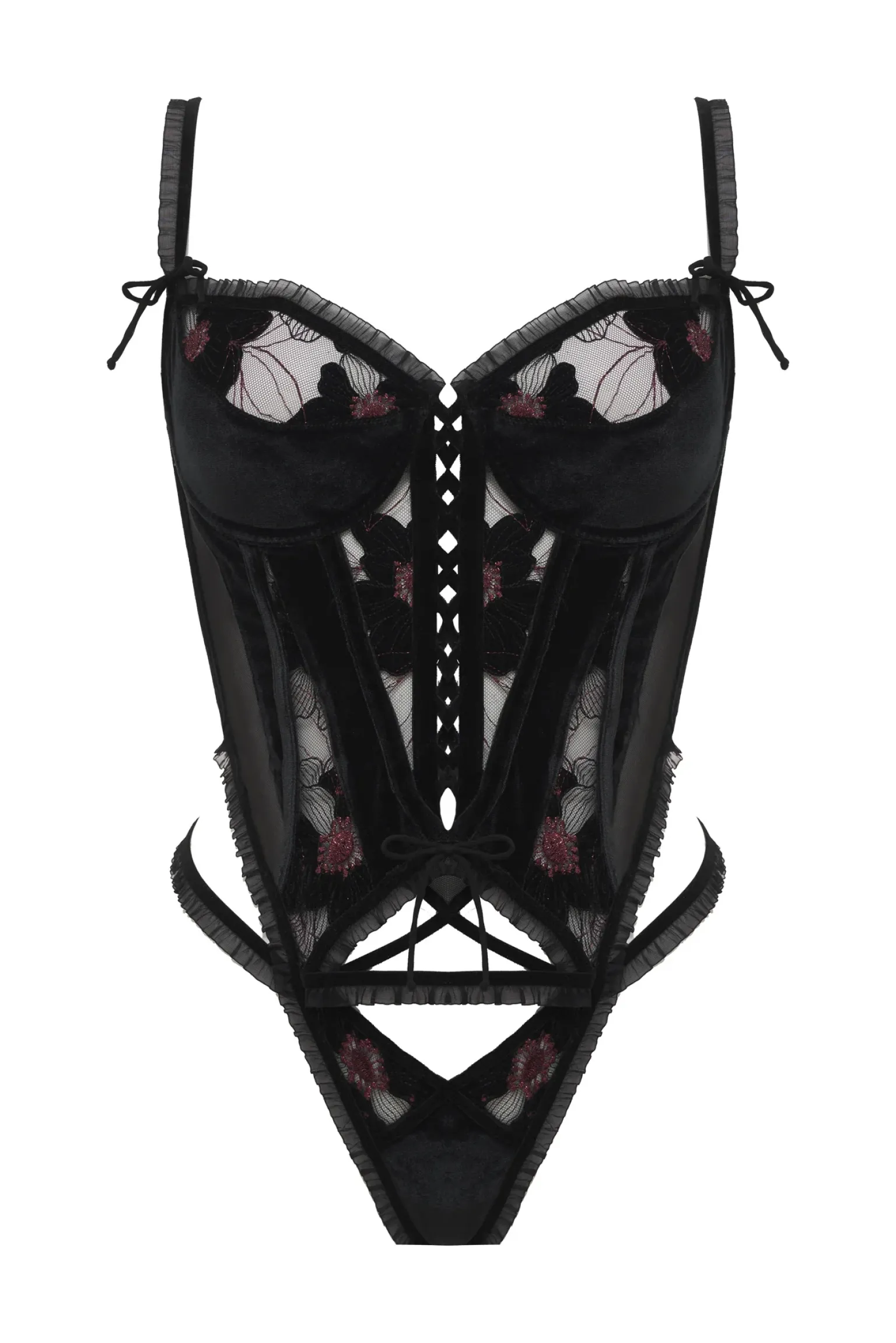margot_bodysuit_8.webp Fashion For Love & Lemons Margot Bodysuit Black