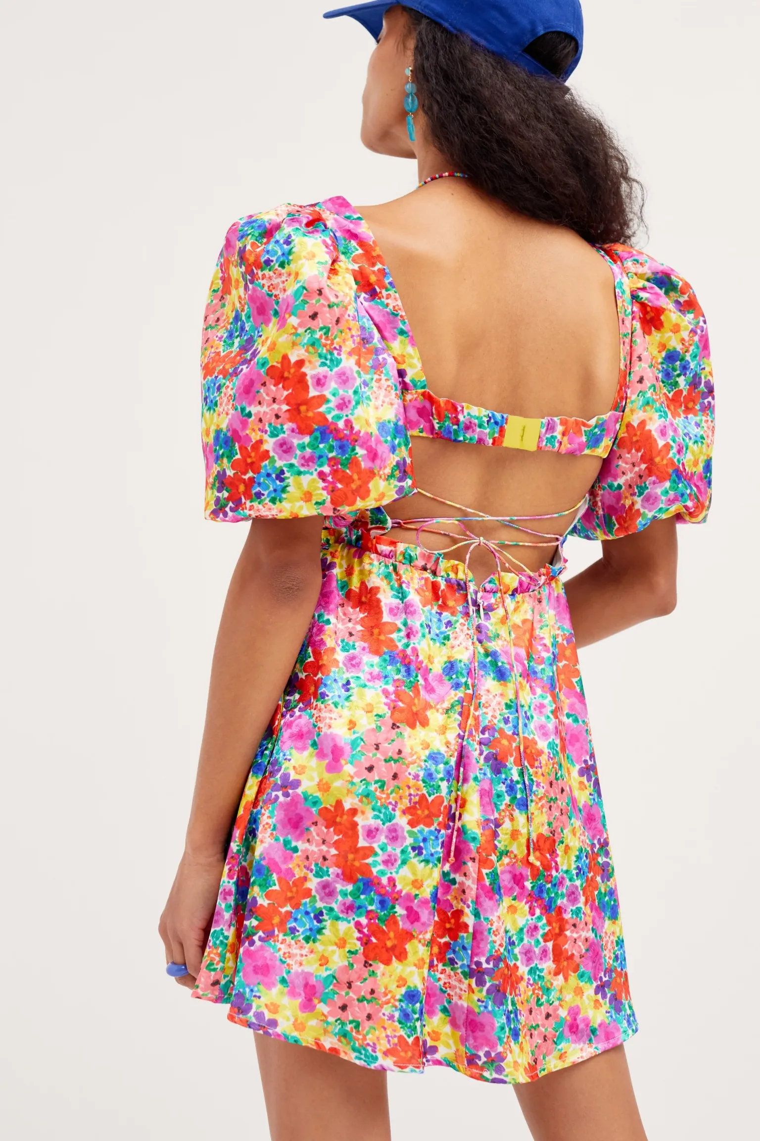 merrill_puff_sleeve_mini__1.webp Hot For Love & Lemons Merrill Puff Sleeve Mini Dress Red