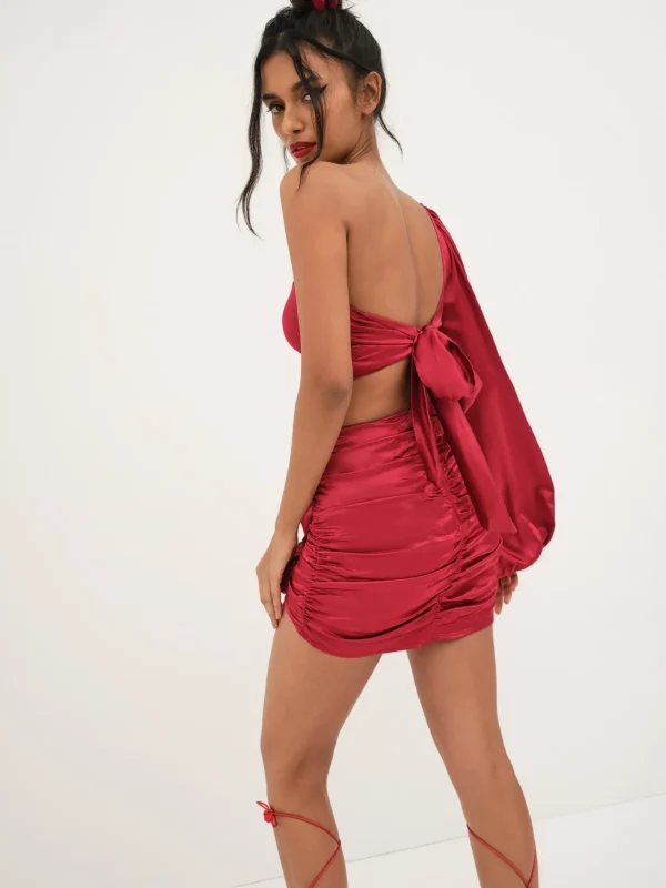 Cheap For Love & Lemons Mila Mini Dress Red